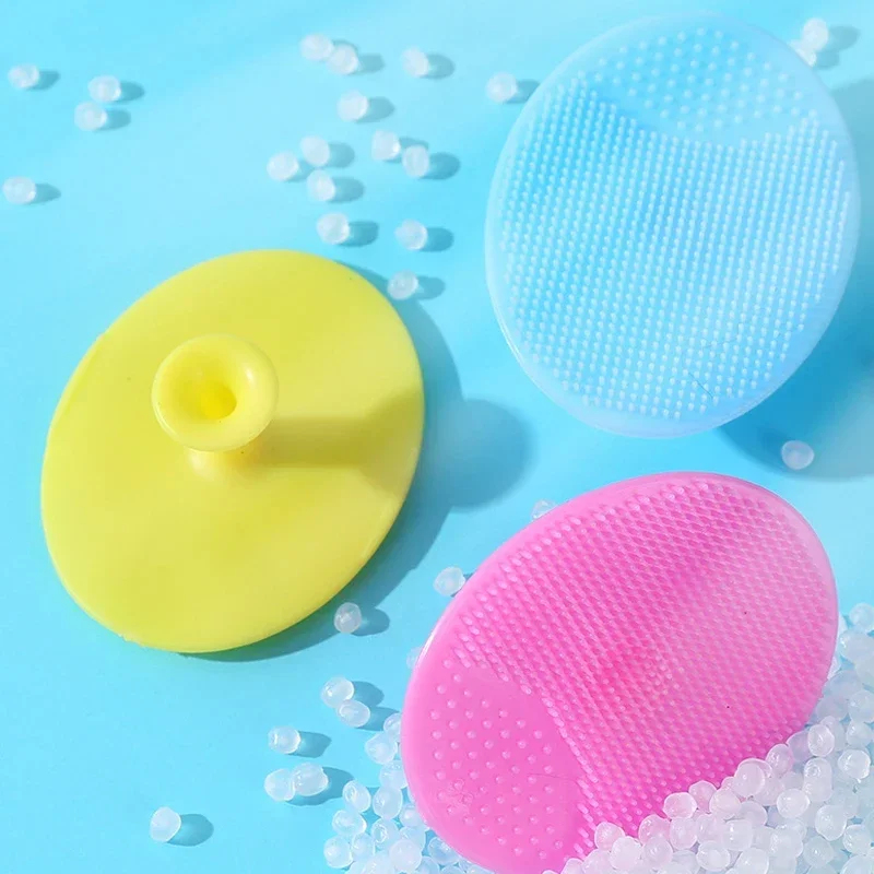 Silicone Face Scrubber Electric - 1/2/3/4 ชิ้น แปรงล้างหน้าซิลิโคนนุ่ม พร้อมฟังก์ชันนวด แปรงล้างหน้าแบบใช้มือ แปรงขัดผิวหน้าซิลิโคน
