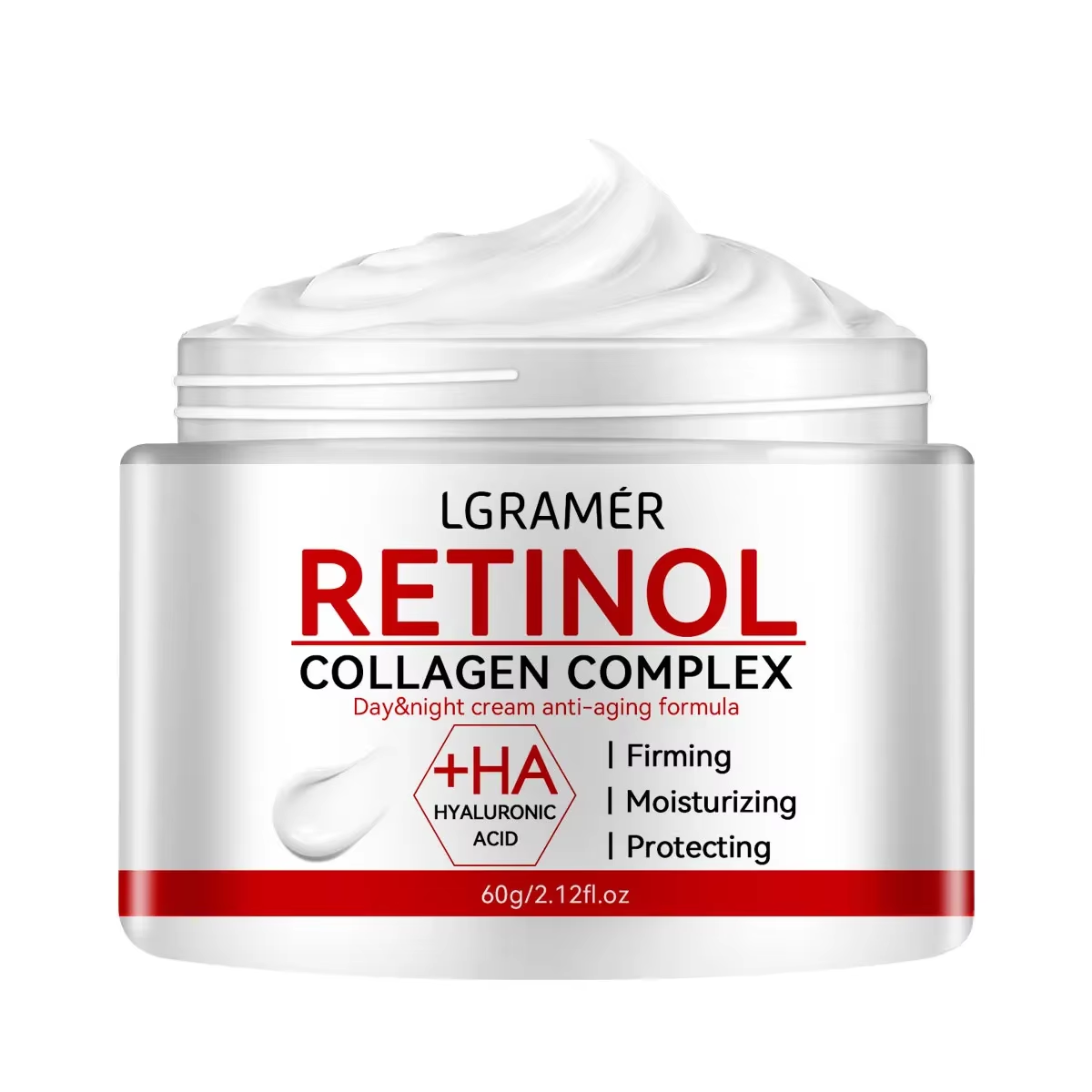 Retinol Anti Wrinkle Cream - ครีมยกกระชับผิวหน้าด้วยคอลลาเจนและเรตินอล ลดเลือนริ้วรอย บำรุงผิวให้ชุ่มชื้น ขาวกระจ่างใส สำหรับผู้หญิงและผู้ชาย