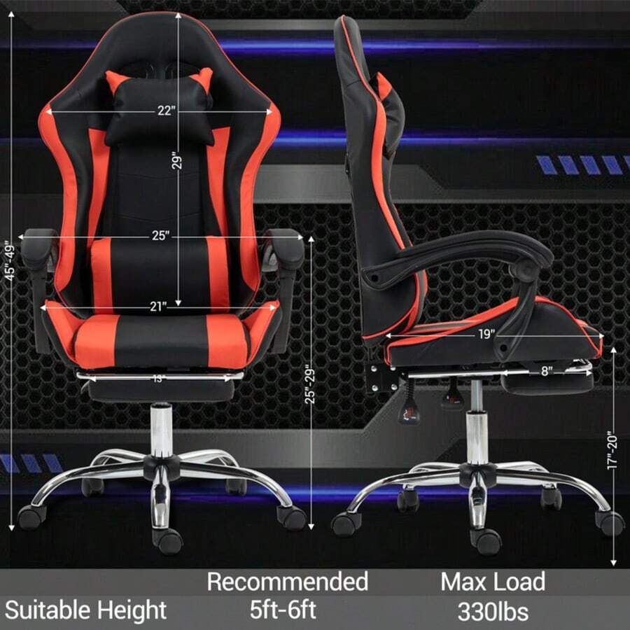 เก้าอี้เกมมิ่งพร้อมระบบนวดและพ - Massage บทวิจารณ์และราคา