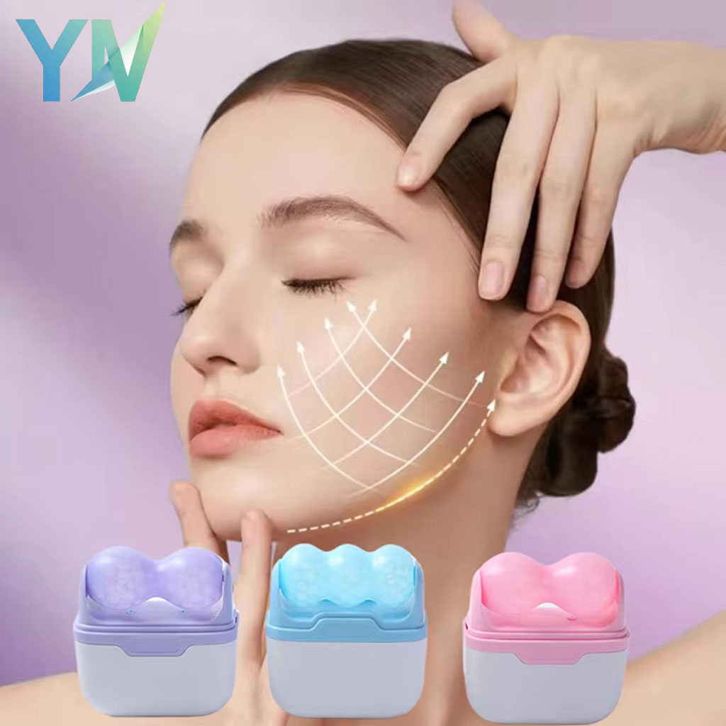ลูกกลิ้งน้ำแข็งแบบสองหัวสำหรับ - Face Ice Roller Puffiness บทวิจารณ์และราคา
