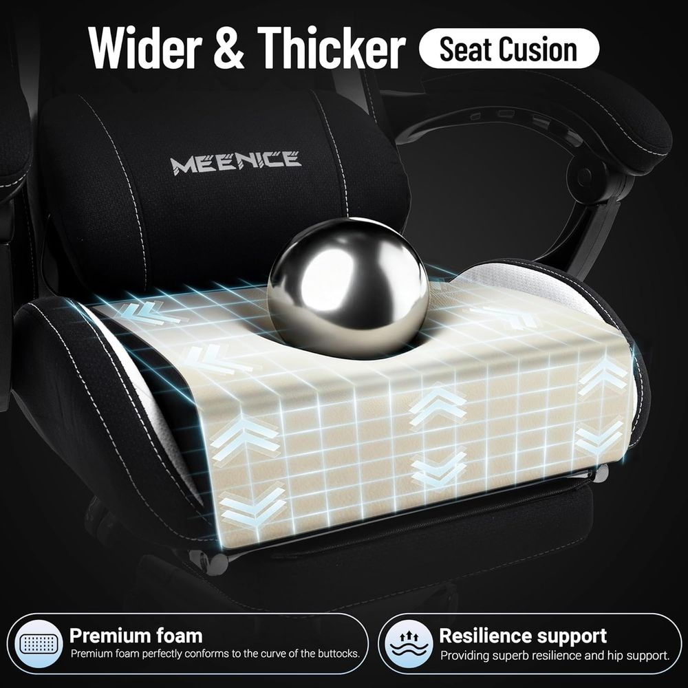 เก้าอี้เกมมิ่งขนาดใหญ่พิเศษพร้ - Massage บทวิจารณ์และราคา
