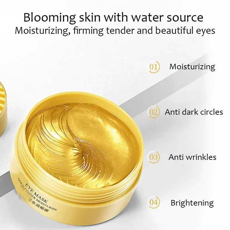 60 ชิ้น มาส์กใต้ตาคอลลาเจน บำร - Collagen Under Eye Patches บทวิจารณ์และราคา