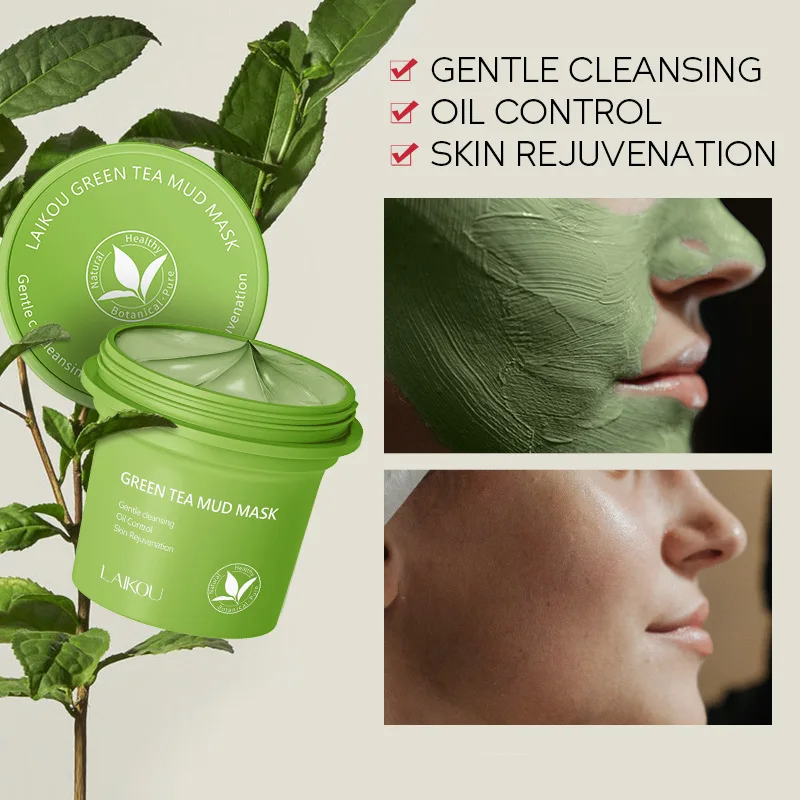 มาส์กชาเขียว 100 กรัม ผลิตภัณฑ - Green Tea Cleansing Clay Mask บทวิจารณ์และราคา