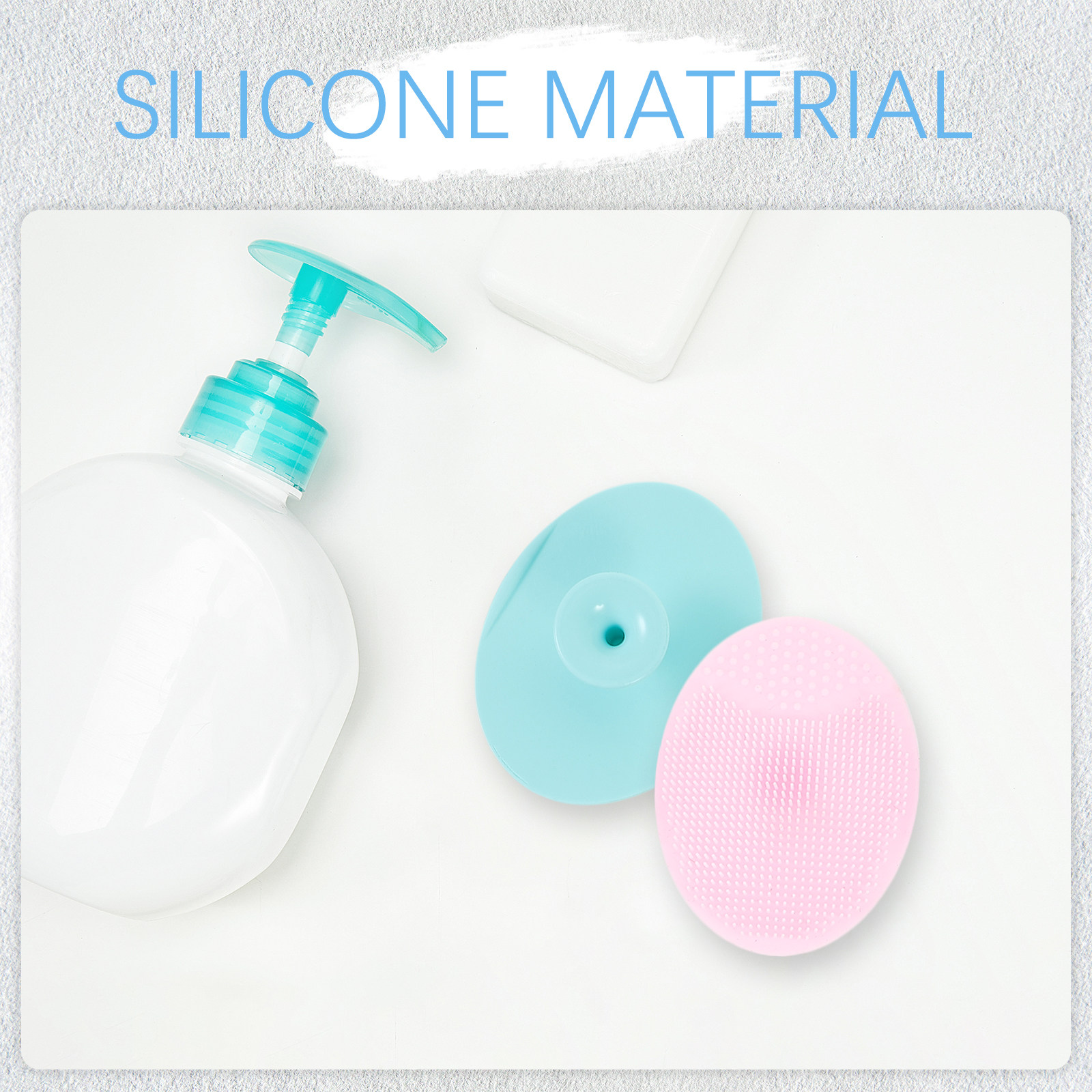 6 ชิ้น แปรงทำความสะอาดผิวหน้า  - Silicone Face Scrubber Electric บทวิจารณ์และราคา