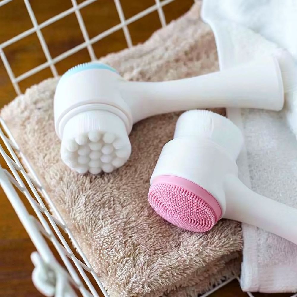 แปรงทำความสะอาดผิวหน้าซิลิโคน  - Silicone Face Scrubber Electric บทวิจารณ์และราคา